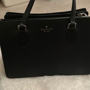 Kate spade satchel with matching wallet
